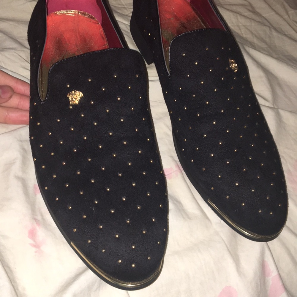 versace dress loafers